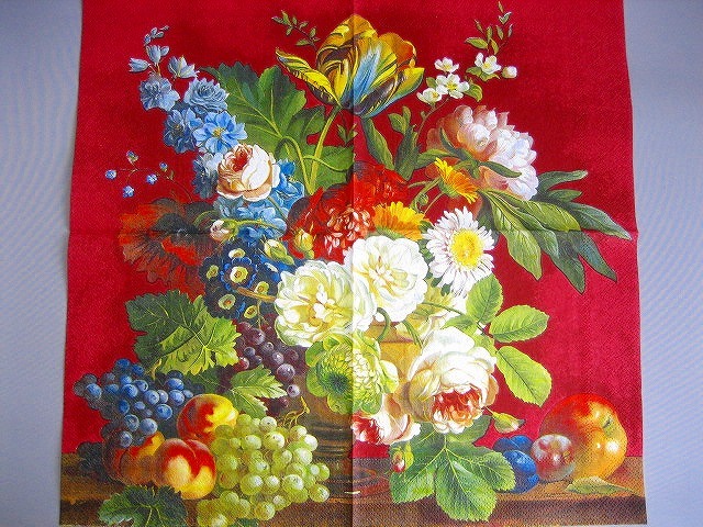 STILL LIFE WITH ROSES・レッド