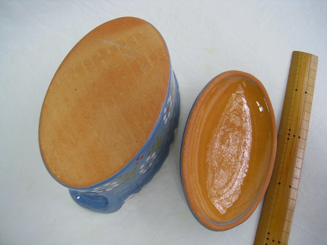 アルザス陶器 スフレンハイム焼き ベッコフ鍋 テリーヌオーバル