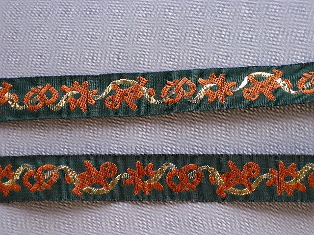 プレッツェル＊グリーン×ゴールド