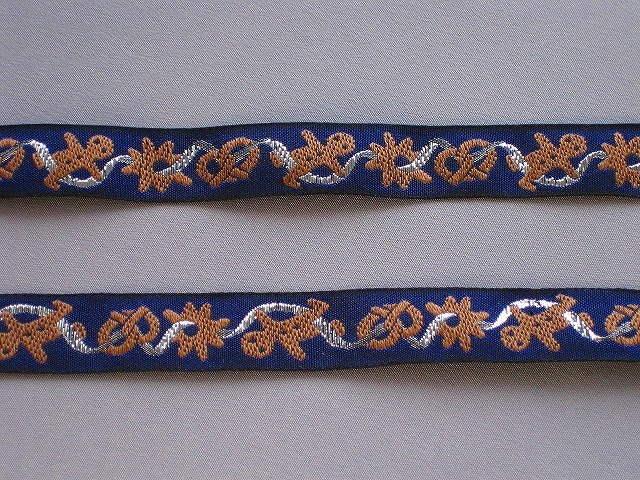 プレッツェル＊ネイビー×シルバー