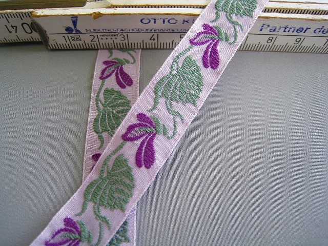 カフカリボン＊すみれ＊ライトパープル地