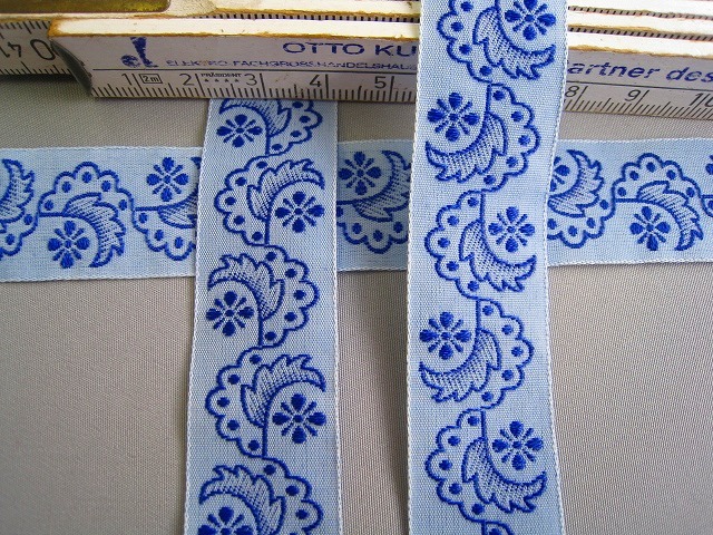 カフカリボン＊フリル＊ライトブルー地