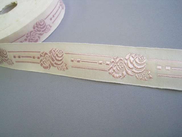 ローズライン＊アイボリー＆ピンク