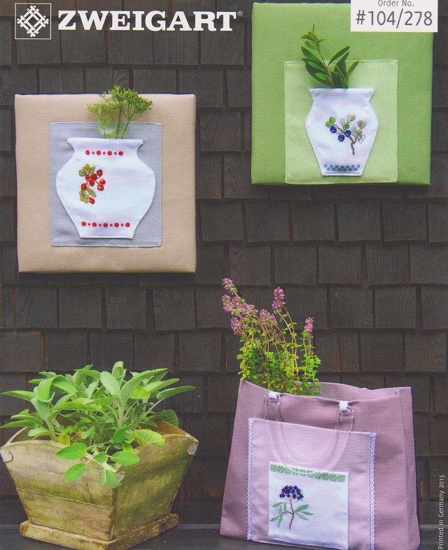 Zweigart Nr 278 Kräuter /& Beeren